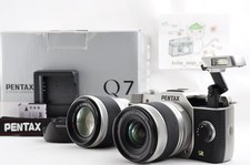  1yr Wty for US Pentax Q7  02 5-15mm  06 15-45mm Lens Set Mint w/ Box 7861