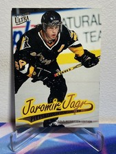 1996-97 Fleer ULTRA Hockey JAROMIR JAGR #G-141 GOLD MEDALLION SP
