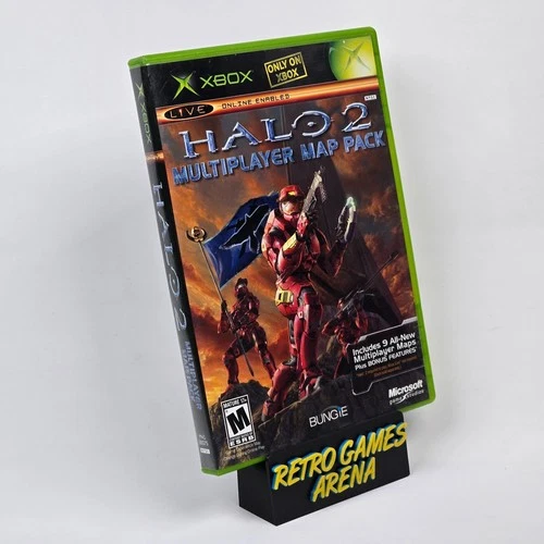 💿 REFURBISHED Halo 2: Multiplayer Map Pack (Original Xbox) CIB COMPLETE 💿