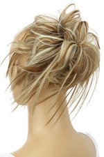 CAISHA XXL Hairpiece Scrunchie Updo Voluminous Slightly Wavy Messy Bun Light ...