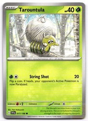 Tarountula 017/198 Scarlet & Violet Base Set