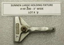 SUNNEN LARGE HOLDING FIXTURE #HF-300 - LOT #7 - GOOD USED CONDITION