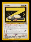 Pokemon Card Snorlax 49 Wizards Black Star Promo Vintage WOTC Eevee LP 2002