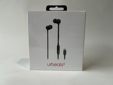 Lightning Black urBeats 3 iPhone / iPad / iPod Apple NEW
