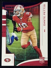 2018 Panini Rookies & Stars - Dante Pettis San Francisco 49ers Rookie Card #118. rookie card picture