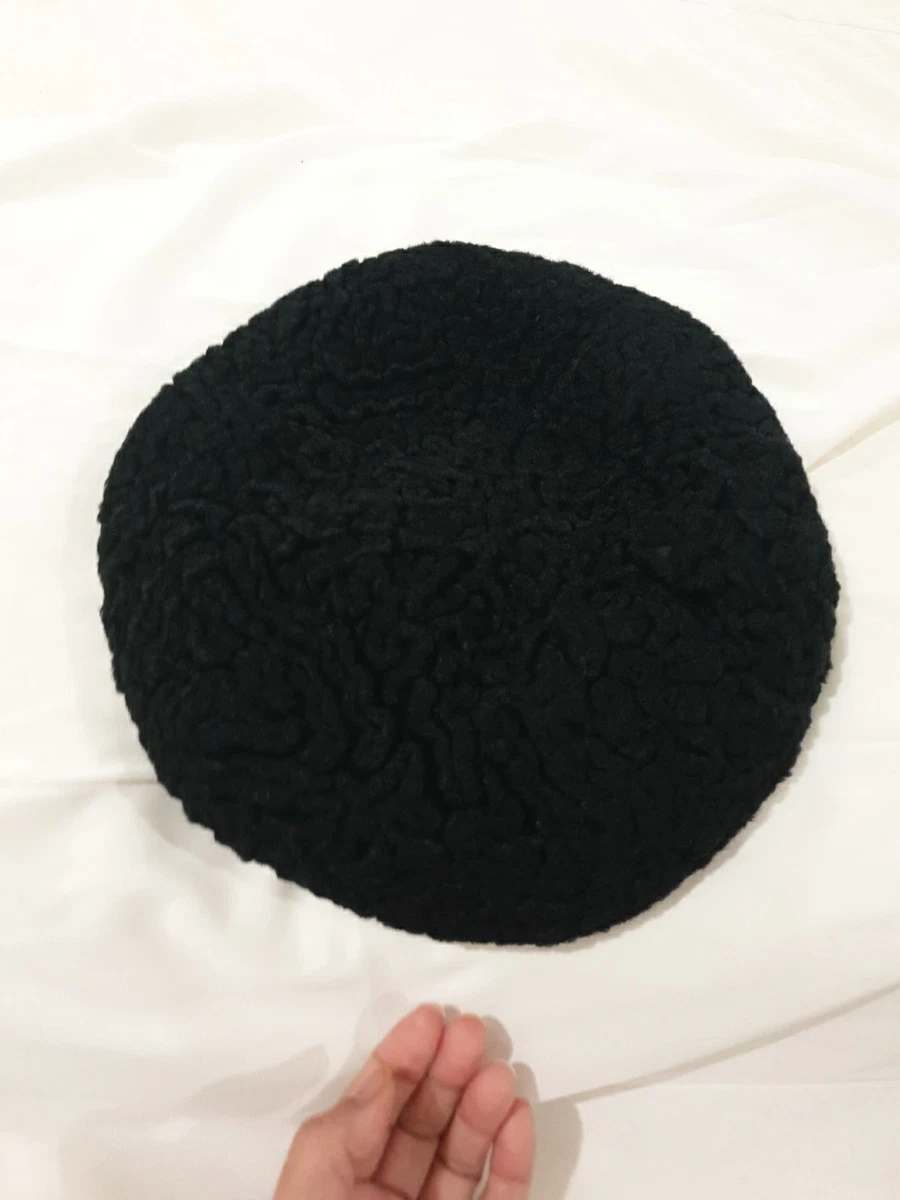 Beret Black Velvet Vintage Hats for Women for sale | eBay display picture 3