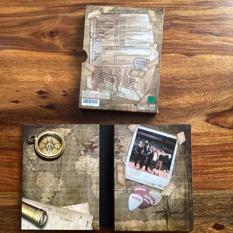 🔥HELLOWEEN🔥CD DVD Big Box⭐️World Tour⭐️2005/2006⭐️Live Keeper Seven Keys✅RAR‼️ - Bild 2 von 4