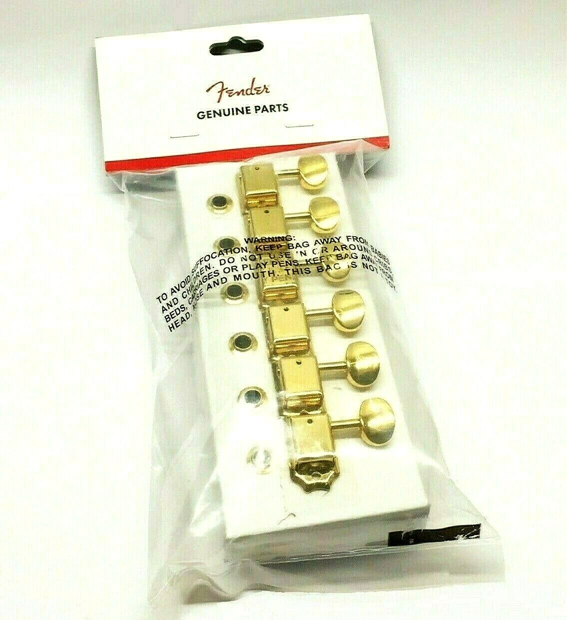 Sintonizzatori originali Fender Gold Classic per Stratocaster/Telecaster 005-3276-049