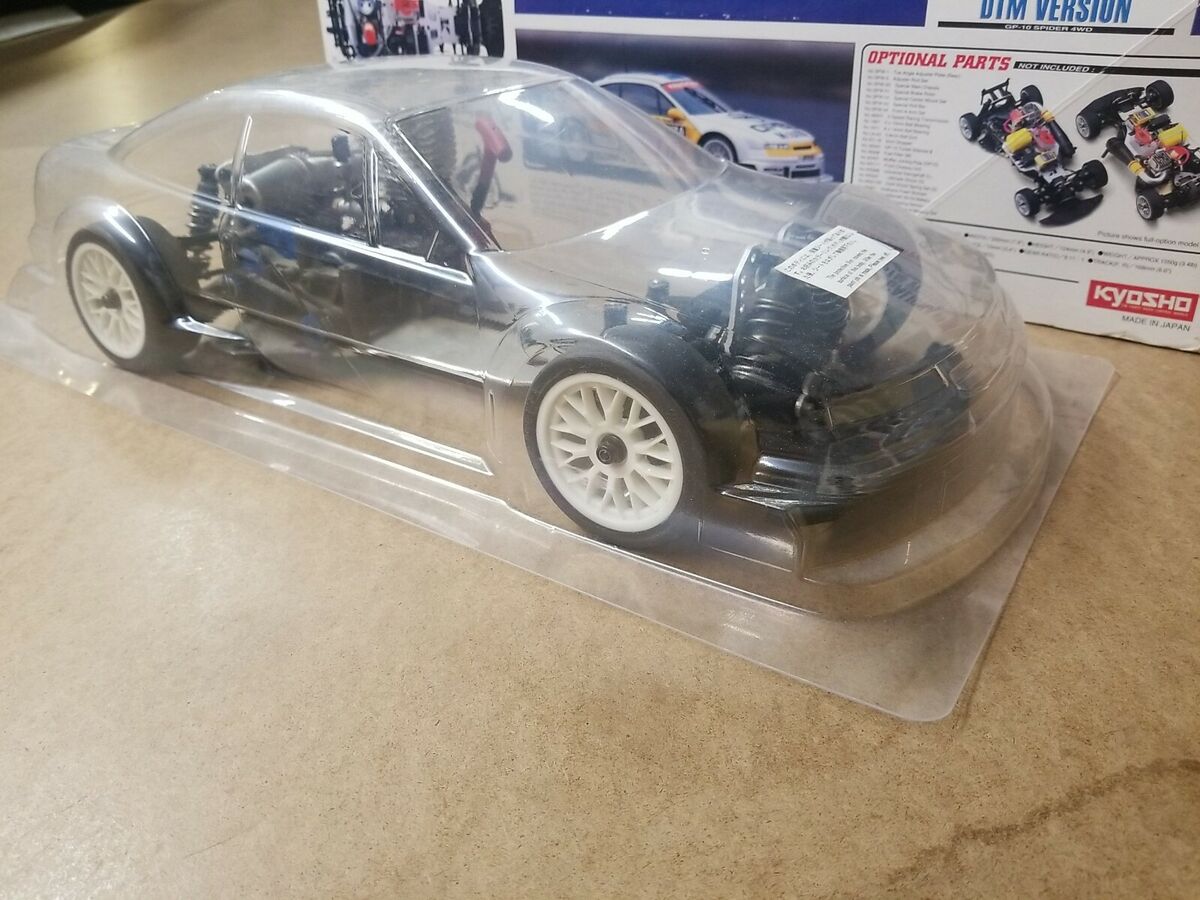 Vintage Kyosho 1/10 RC Nitro Spider GP10 4wd Opel Calibra V6 Vintage Kyosho 1/10 RC Nitro Spider GP10 4wd Opel Calibra V6