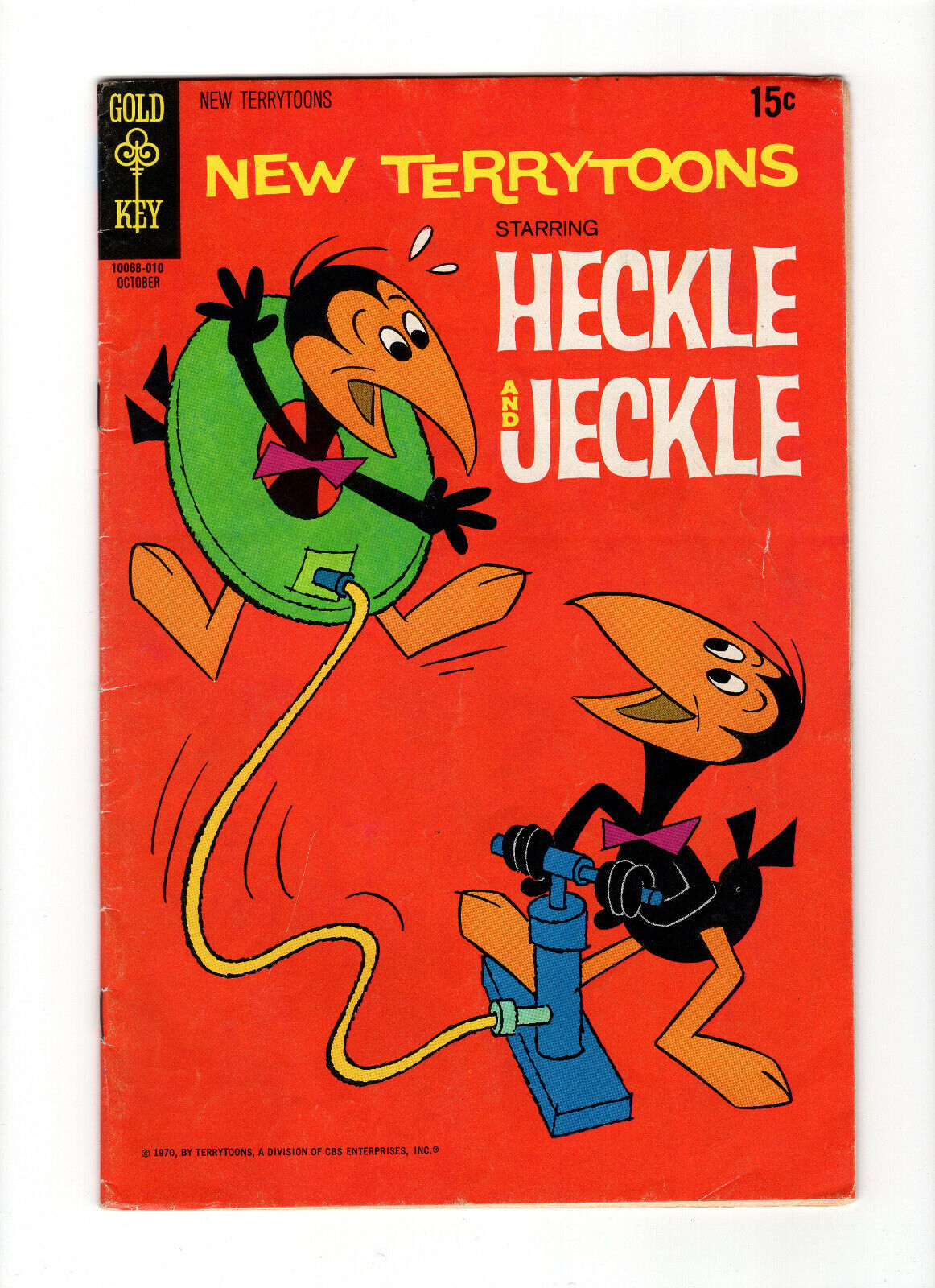 New Terrytoons: Heckle & Jeckle #10 (1970, Gold Key Comics) 