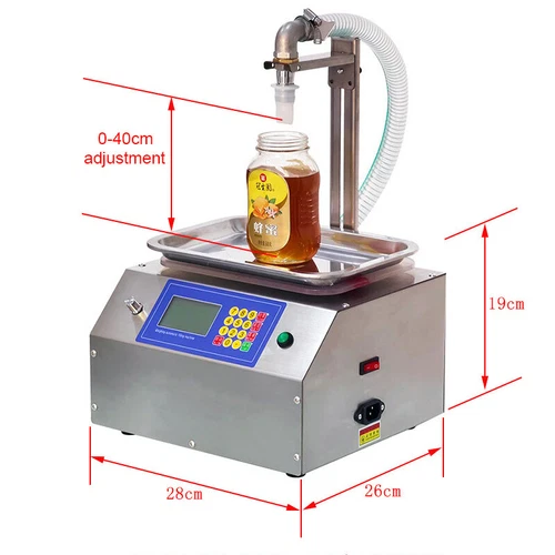 20g-10kg Automatic Weighing Quantitative Viscous Liquid Honey Filling Machine US - Picture 3 of 7
