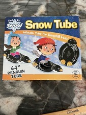 Let it Snow 44" Penguin Snow Tube age 5 b3