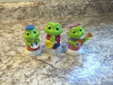 Leap Lily Tad Leap Frog ABC School Bus Replacement Set Lot of 3 Figures