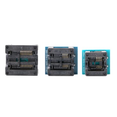 3PCS SOP16 to DIP8 Adapter+SOP8 Adapter IC Programmer Socket for EZP2010 EZP2013