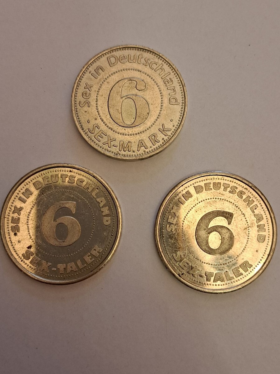 Sex mark, GDR 1993 sex-taler, sex in Deutschland coin rare type