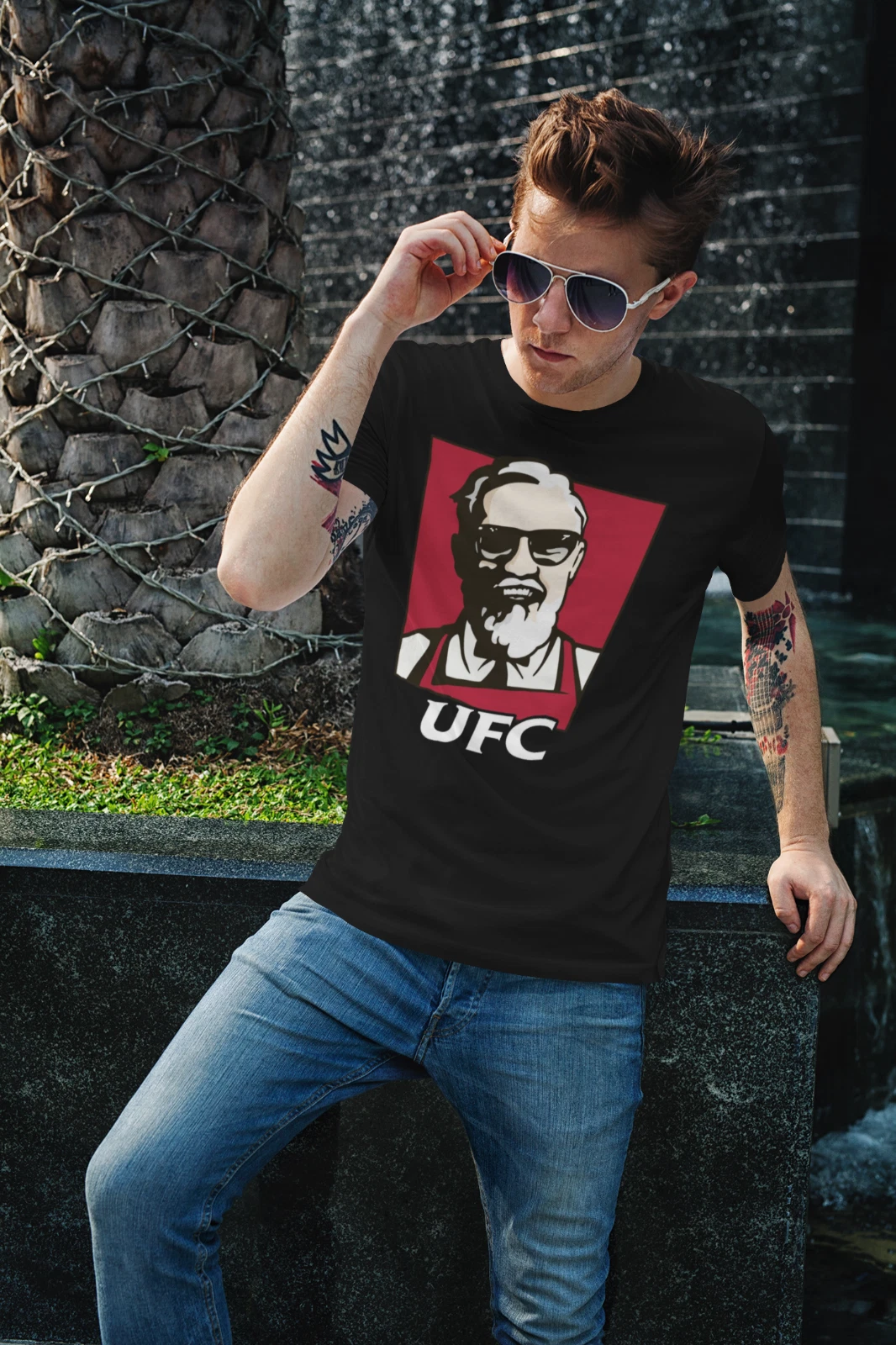 Conor McGregor KFC Boxing Funny T-Shirt