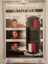 2009-10 UD Artifacts Tundra Trios /10 Senators Jason Spezza Dany Heatley (Jor)