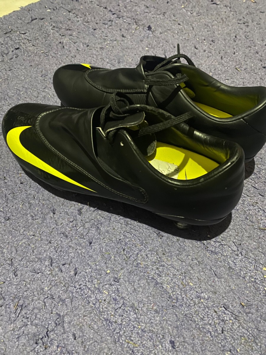 ナイキ MERCURIAL VAPOR V SG 25.5 nike mercurial Vapor V 2009 SG black/yellow | eBay