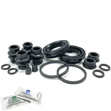 2X REAR BRAKE CALIPER REPAIR KITS SEALS 41mm FITS: AUDI A3 2003-2012 BCK4101X2H