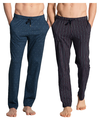 Calida Hose Herren lang Größe M - XXL Pyjama Hosen men Herrenhose Lounge 29081