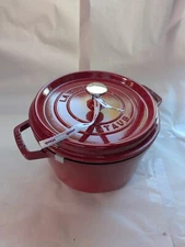 Staub Cast Iron Dutch Oven 5-qt Tall Cocotte