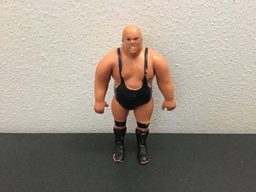 WWF King Kong Bundy Bendie Action Figure LJN 1985...