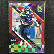 2021 Chronicles Dwayne Eskridge Donruss Elite Rookie Red 243/399