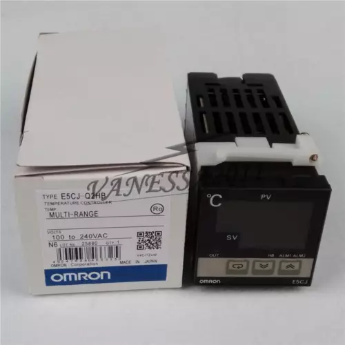 One New Omron E5CJ-Q2HB 100-240VAC Temperature Controller