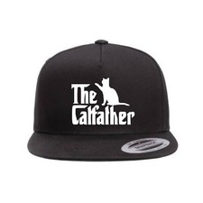 Cat Father Cat Daddy Dad Snapback Hat, Trucker Cap, Custom Hat Unisex Kitty