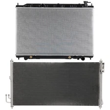 For 2003-2007 Nissan Murano 3.5L 3498CC V6 Radiator & AC Condenser Cooling Kit