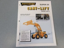 Rare Pettibone Cary Lift Super 20 Sales Sheet