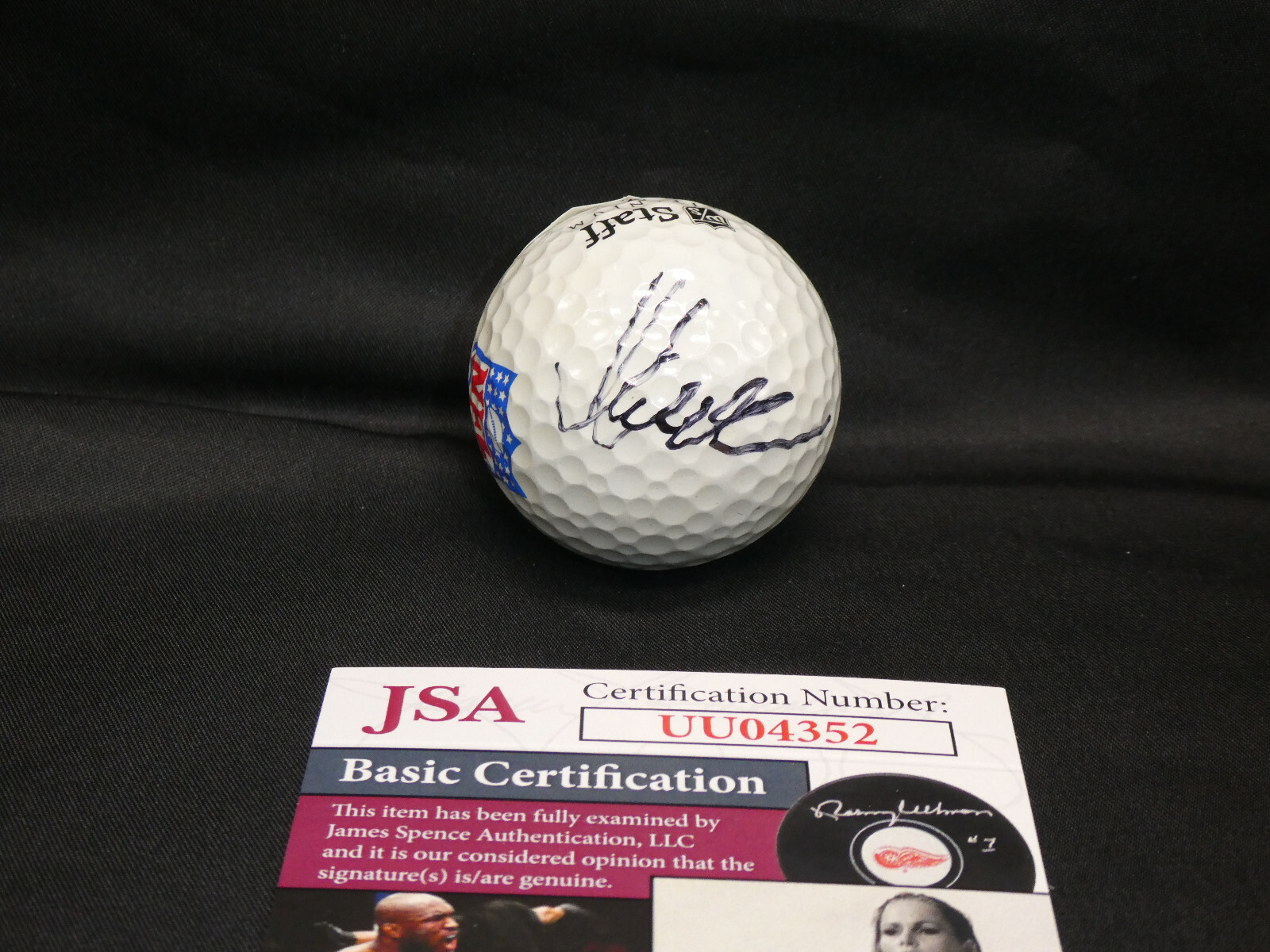 Marcus Allen Autographed Signed Hand NFL Wilson Golf Ball JSA #UU04352 Football Raiders 