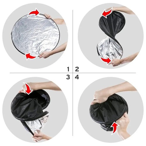 Outdoor Light Diffuser Portable Reflector Panel Polishing Plate Photo Studio - Picture 9 of 16