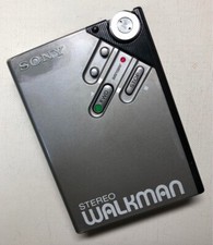 Sony WM-2 Stereo Walkman Portable Cassette Player Black Good GP