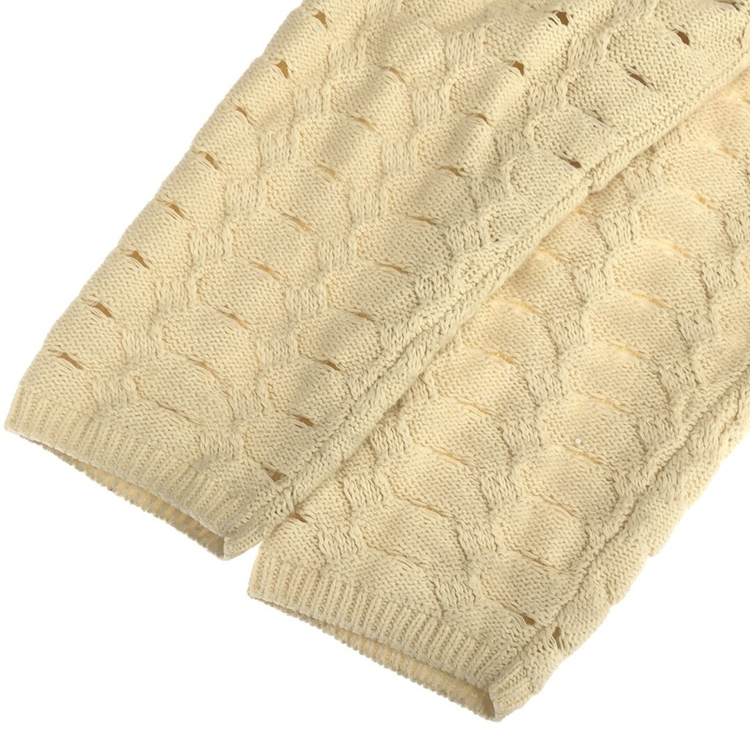 Stussy 24SS OPEN KNIT COLLARED SWEATER COLOR IVORY M Used Stussy 24SS OPEN KNIT COLLARED SWEATER COLOR IVORY M Used