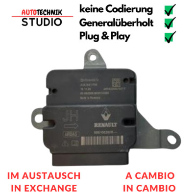 985106290R  (JH INDEX) ECU Steuergerät Airbag Sensor OPEL MOVANO C
