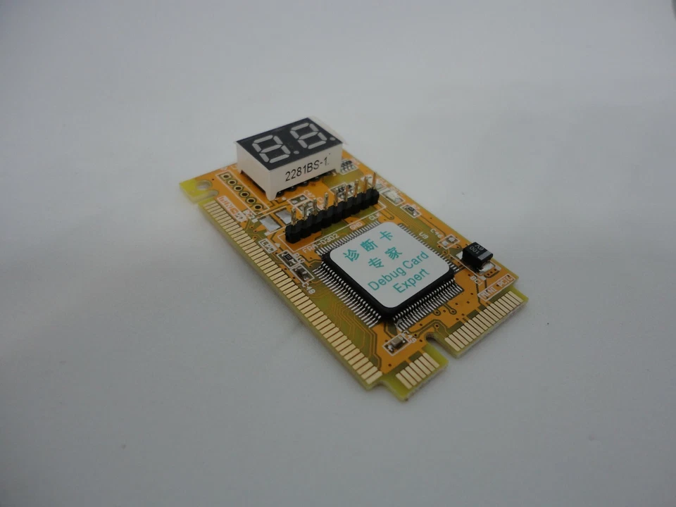 Laptop Mini PCI PCI-E LPC Debug POST BIOS Motherboard Test Card Board Tester - Image 2 of 4
