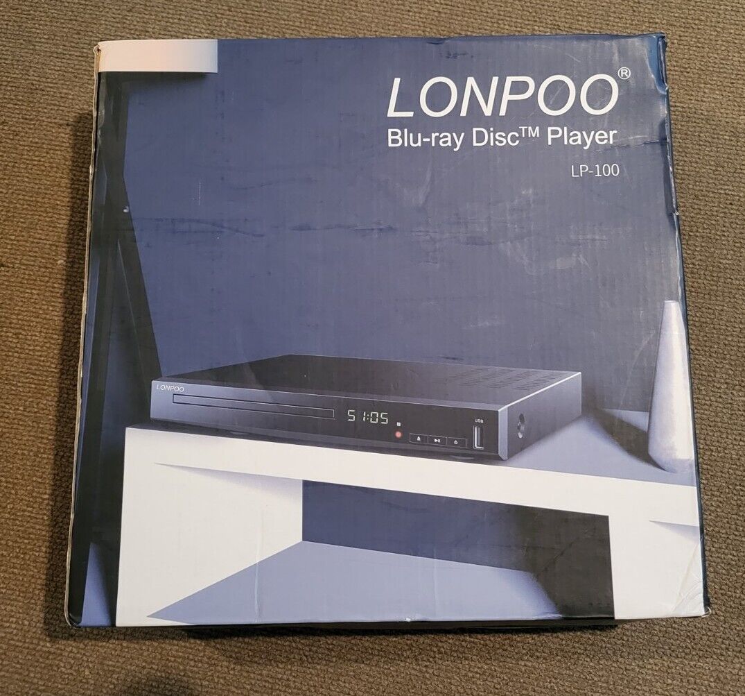 未使用❗️ LONPOO Blu-rayブルーレイプレーヤーLP-100 111