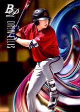2018 Bowman Platinum Drew Ellis Top Prospects Orange #TOP-40 -/25 - Diamondbacks