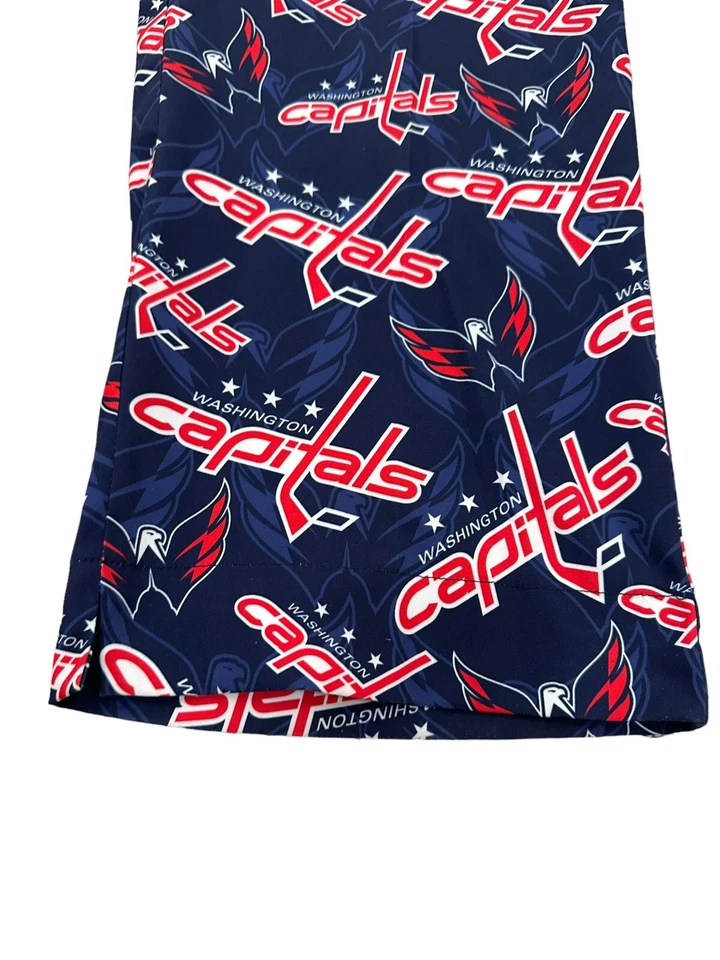 LOUDMOUTH NHL 华盛顿首都标志高尔夫裤男式 48x32 运动休闲 — 第 4/4 张图片