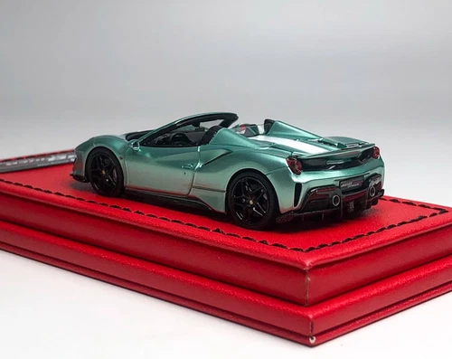 RW 1:64 488 Pista Convertible Super Racing Sport Modell Diecast Resin Auto Neu - Bild 9 von 10
