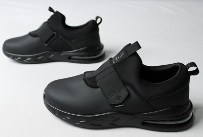 SPIEZ Adult's Non Slip Chef Work Shoes JL3 Black Size US:8.5M/10W UK:7.5