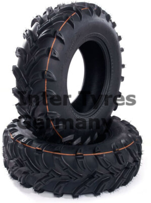 2x 25x8-12 P377 25x8.00-12  HAKUBA MASSFX ATV Quad Buggy Geländereifen UTV