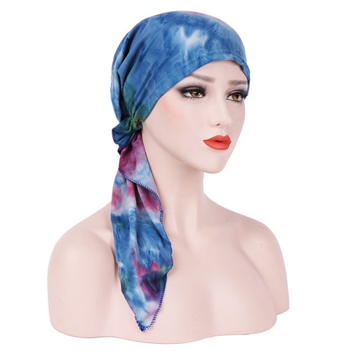 Damen Muslim Hijab Krebs Chemo Mütze Turban Kappe Abdeckung Haarausfall Kopftuch Halstuch - Bild 11 von 36