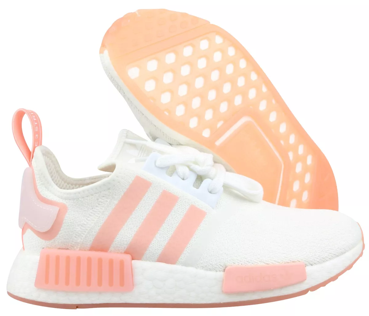 Billy Tilladelse omfattende Adidas NMD R1 W Damen Sneaker Turnschuhe Schuhe weiß rosa FV8730 Gr. 36 -  41 NEU | eBay