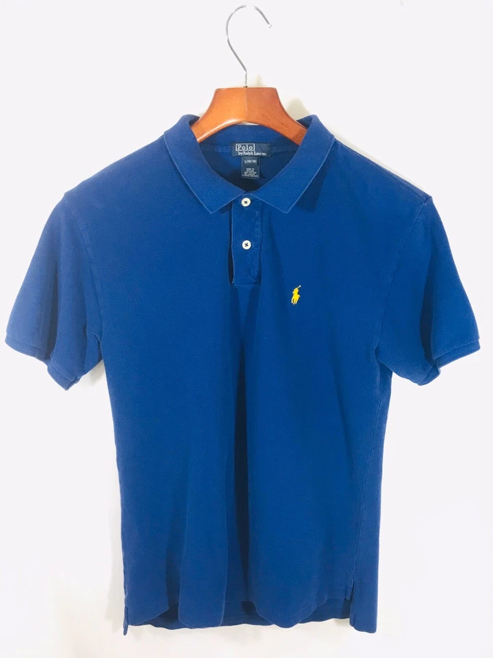 Polo Ralph Lauren Niño Azul Marino Manga Corta Polo 100% Algodón L Foto 2 de 4
