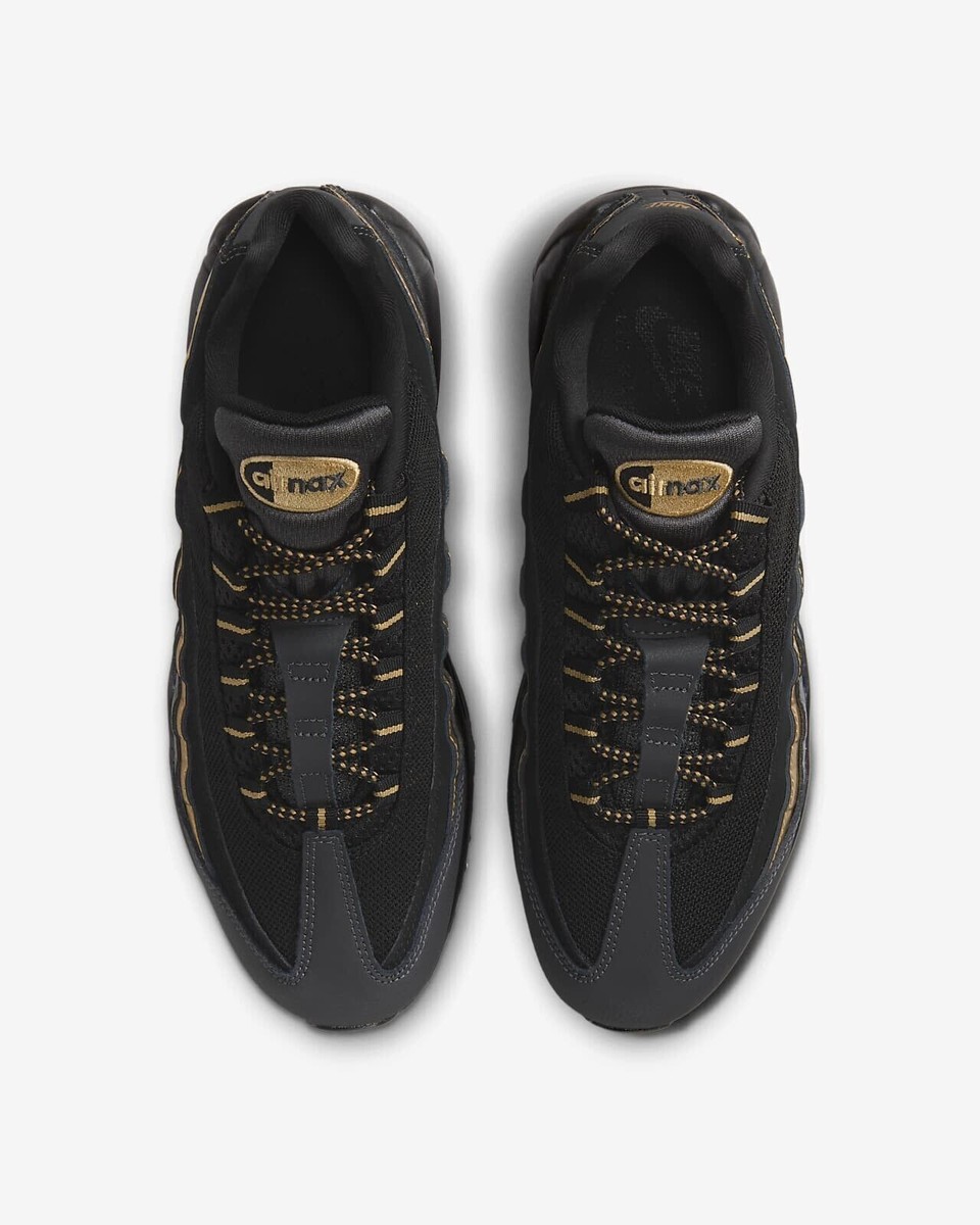 Nike Air Max 95 Black Metallic Gold 538416-007 Men's Size | eBay Nike Air Max 95 Black Metallic Gold 538416-007 Men's Size | eBay