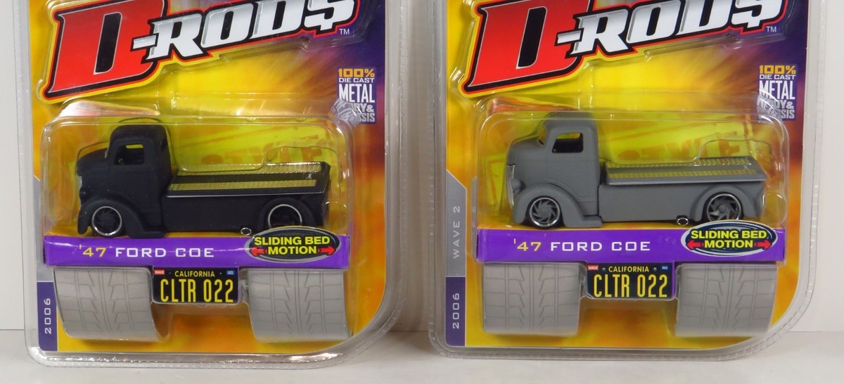 Jada D-Rods Limited 1947 Ford COE Rollback Hauler #022 Diecast