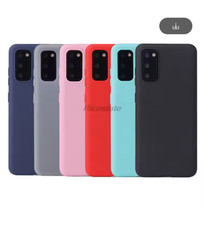 Soft Matte TPU Silicone Phone Case Cover Samsung S25 S24 S23 S22 Ultra Plus
