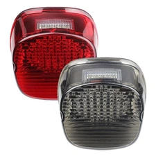 Eagle Lights Flashing Strobe Layback LED Tail Brake Light Kit for Harley-Davidso